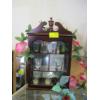 Image 4 : DISPLAY CASE W/CANDLES & DECORATIVE PHONE & 2 WATER BAGS