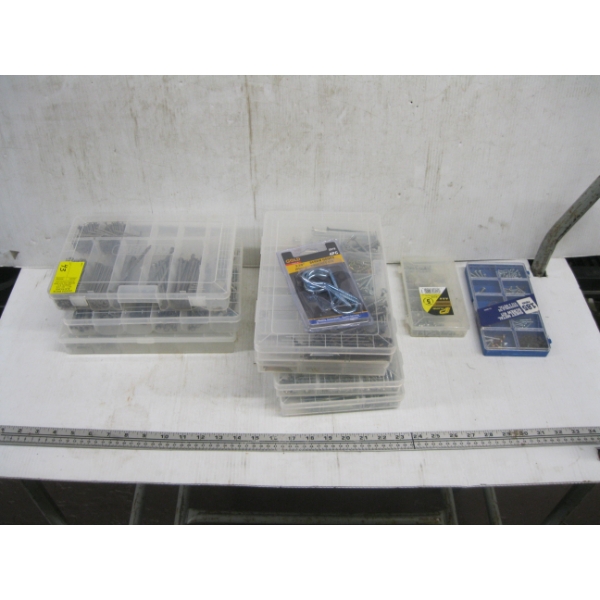 ASST. PLASTIC CASES W/CONTENTS