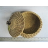Image 2 : PINE NEEDLE LIDDED BASKET