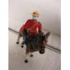 Image 3 : 2 RCMP FIGURINES - 1 ON HORSE