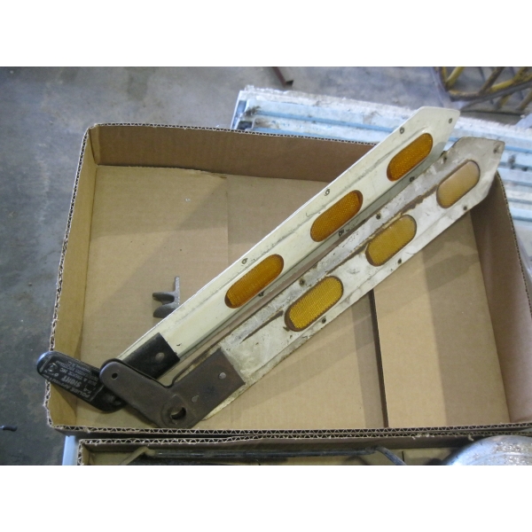 2 FLIP UP TURN SIGNAL REFLECTORS