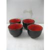 Image 3 : BLACK & RED CHINESE TEAPOT W/4 CUPS & A JOHN DEERE WATER PITCHER