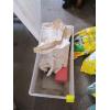 Image 1 : BIN W/MISC. WHEEL WRENCH, EMERGENCY REFLECTORS, TARP, ETC.