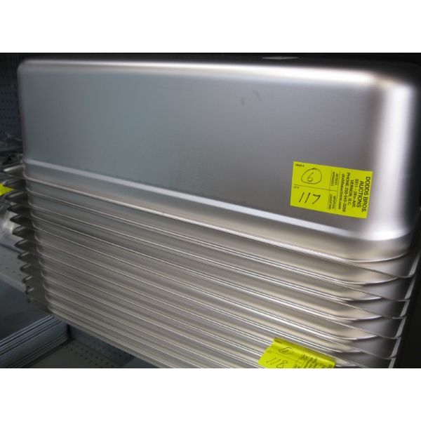 6 - 6" DEEP 1/2 SIZE FOOD PANS