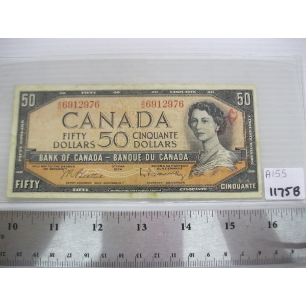 1954 CDN $50 BILL