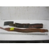 Image 1 : 2 LEATHER SHELL BELTS