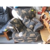 Image 2 : AFRICAN PRINT UPHOLSTERED CHAIR