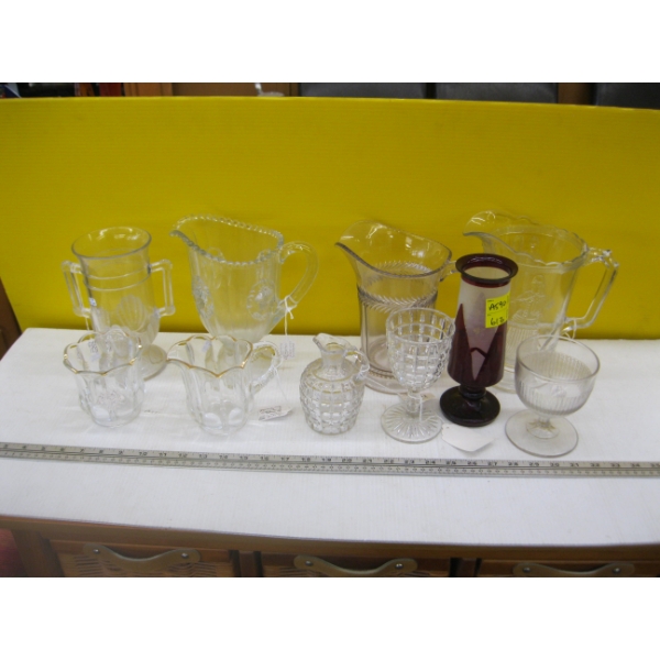 VINTAGE GLASSWARE