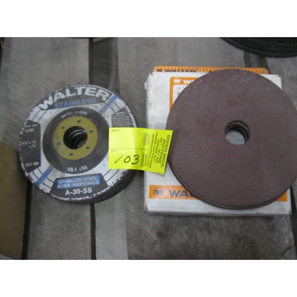 4.5"X1/4"X7" DISCS & SANDING VACUUM PAD & DISC