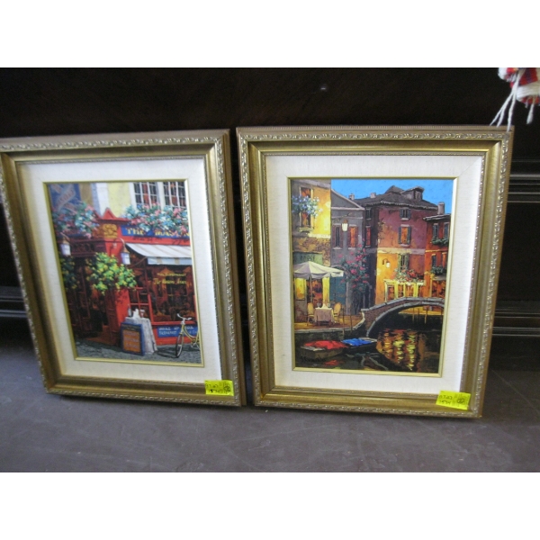 2 PICTURES OF CITYSCAPE