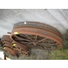 Image 2 : PAIR OF SPOKED WHEELS