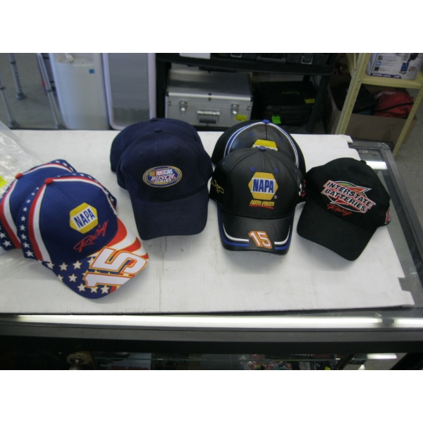 BAG OF NASCAR BALLCAPS