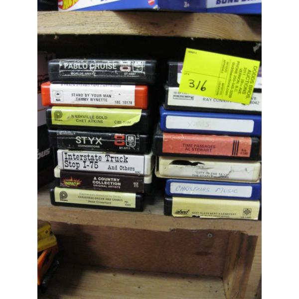 8 TRACK TAPES