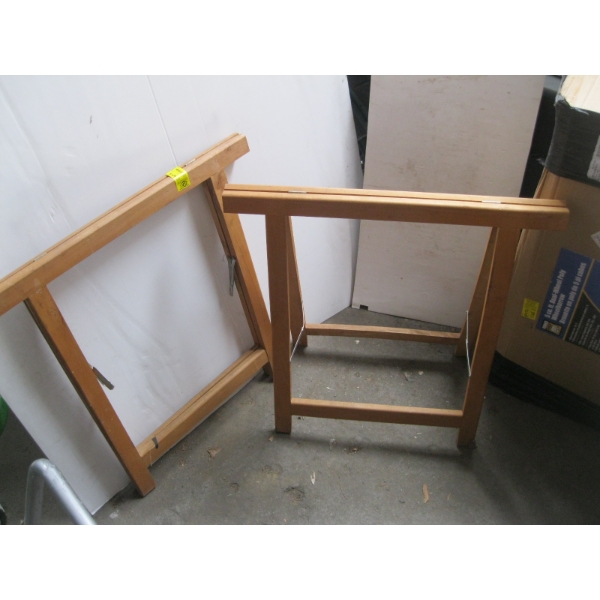 PAIR OF SAWHORSES