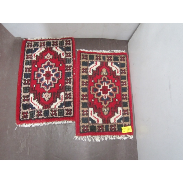 2 SM. THROW RUGS