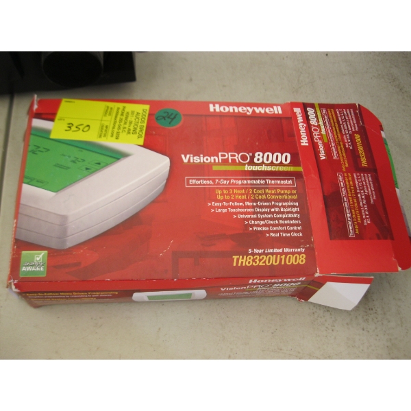 HONEYWELL VISION PRO 8000 TOUCHSCREEN THERMOSTAT
