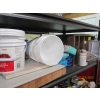 Image 1 : MISC. ICE CUBE TRAYS, WOODEN BOX, CUTTING BLOCK, ETC.