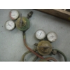 Image 3 : OXY ACETYLENE TORCH SET W/GAUGES, HOSE, CUTTING TORCH, ETC.