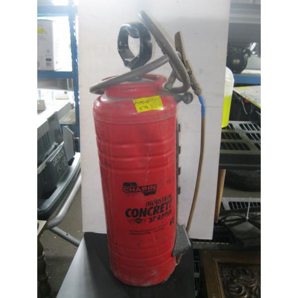 "AS IS" COMMERCIAL CONCRETE SPRAYER