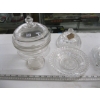 Image 2 : 4 PIECES OF VINTAGE GLASSWARE