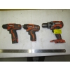 Image 1 : 3 RIGID CORDLESS TOOLS