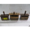 Image 1 : 3 BUTTER MOLDS