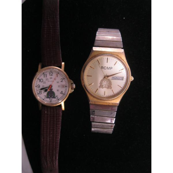 2 RCMP WATCHES