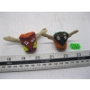 Image 1 : 2 BEADED VERTEBRAE SCARF SLIDES