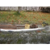 Image 6 : ORANGE & WHITE PANELS & A GALVANIZED TRAY & MISC. BUMPERS, ETC.
