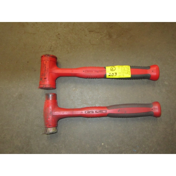 2 SNAP ON HAMMERS