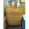 Image 1 : 5 DRAWER CHEST OF DRAWERS & MATCHING 9 DRAWER DRESSER