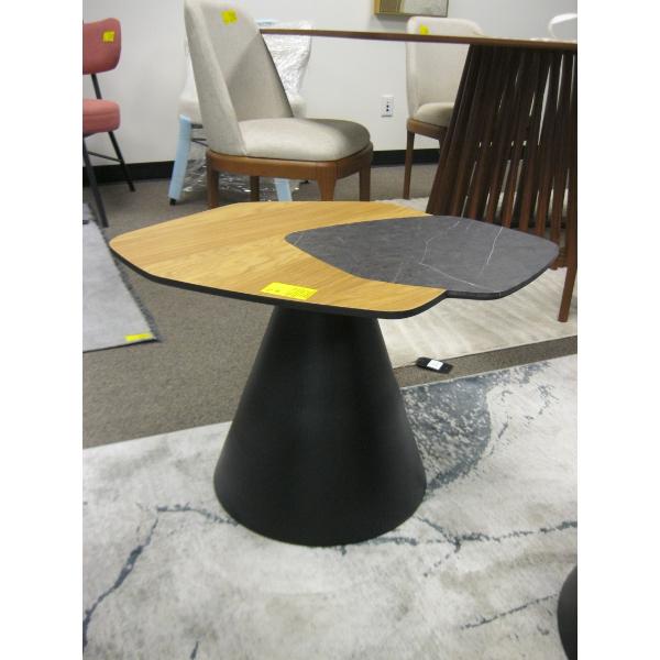 WOOD & ROCK LOOK OCCASIONAL TABLE