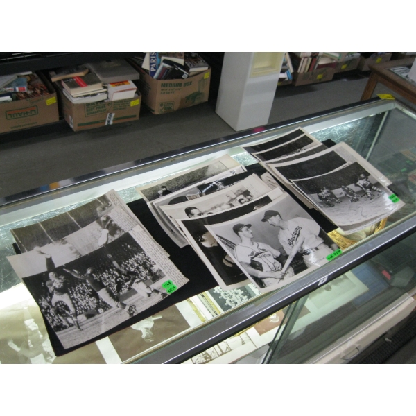 ASST. VINTAGE PHOTOGRAPHS - HOCKEY, FOOTBALL, BASEBALL