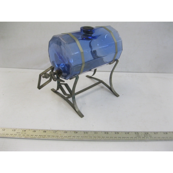 "AS IS" UNIQUE GLASS WATER DISPENSER