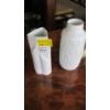 Image 1 : 2 WHITE GERMAN PORCELAIN MCM VASES - 1 KAISER, 1 SCHERZER