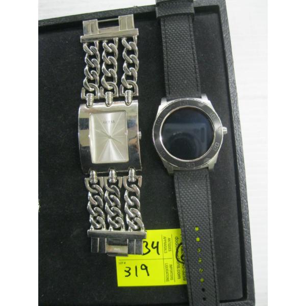 2 WATCHES - GUESS