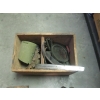 Image 3 : WOODEN CIL SHELL BOX W/MISC. AUTOMOTIVE PARTS