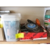 Image 1 : ASST. WIRE, ANGLE GRINDER, WIRE BRUSHES, GRINDING TOOLS, WELDING GOGGLES, ETC.