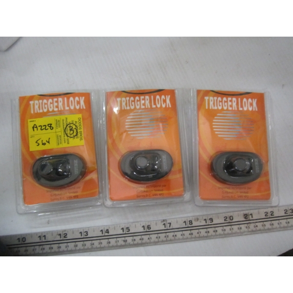 3 NEW TRIGGER LOCKS