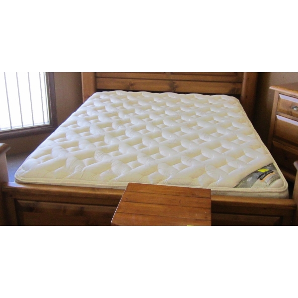 KING COIL QUEEN SIZE MATTRESS & NARROW BOXSPRING