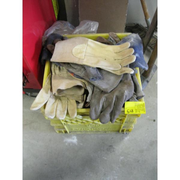 BASKET OF ASST. GLOVES