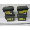 Image 1 : 4 MINI PLASTIC AMMO BOXES