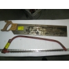 Image 1 : 2 HANDSAWS & 2 AXES