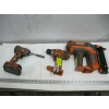 Image 1 : RIGID BRAD NAILER, DRILL & IMPACT DRIVER W/BATTERY & CHARGER