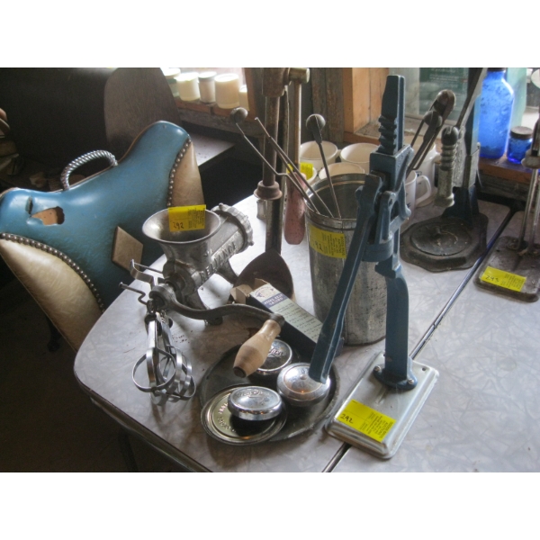 MISC. BOTTLE CAPPERS, MIXERS, GRINDER, ETC.