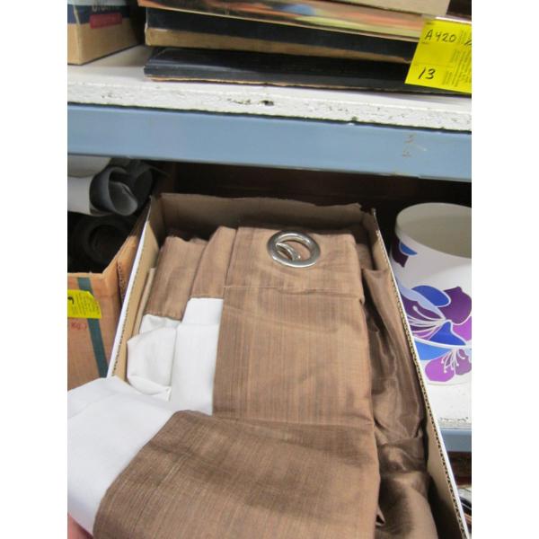 BOX W/ASST. CURTAINS