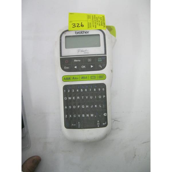 BROTHER PTOUCH ELECTRIC LABEL MACHINE