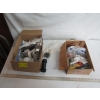 Image 1 : 2 BOXES OF ASST. HINGES, LEVELLING SUPPORTS, ETC.