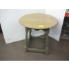 Image 1 : SM. SOLID WOOD ROUND OCCASIONAL TABLE