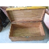 Image 2 : ANTIQUE BRASS INLAID TRUNK